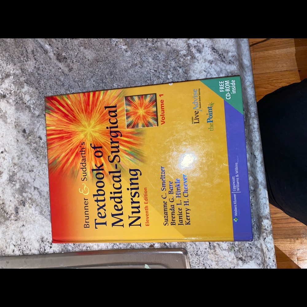Textbooks for Surgical nursing Volume 1+2